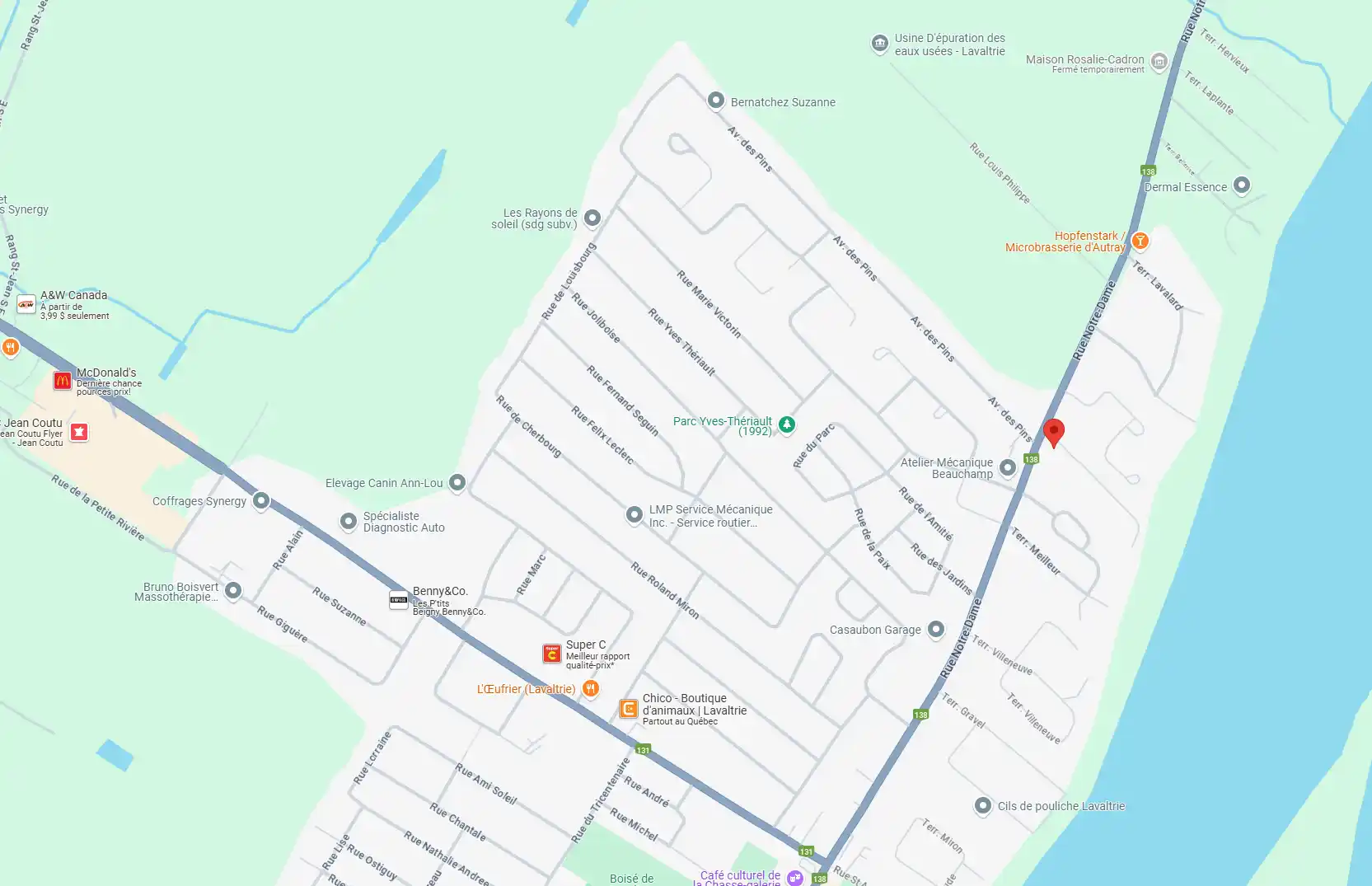 Localisation de Atlas Mécanique Industrielle & Soudure